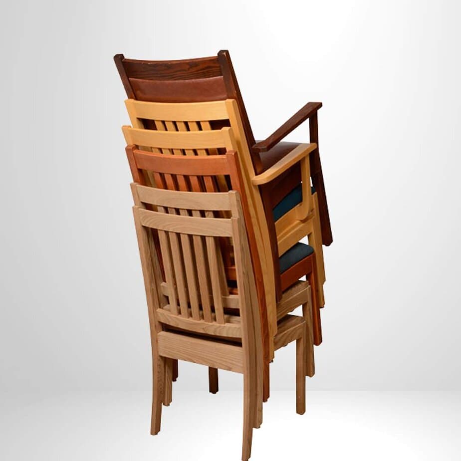 stacking armchair