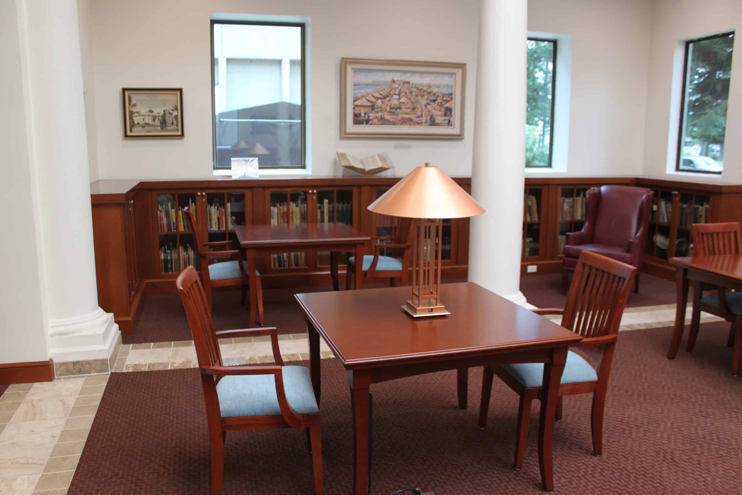 library arm chairs