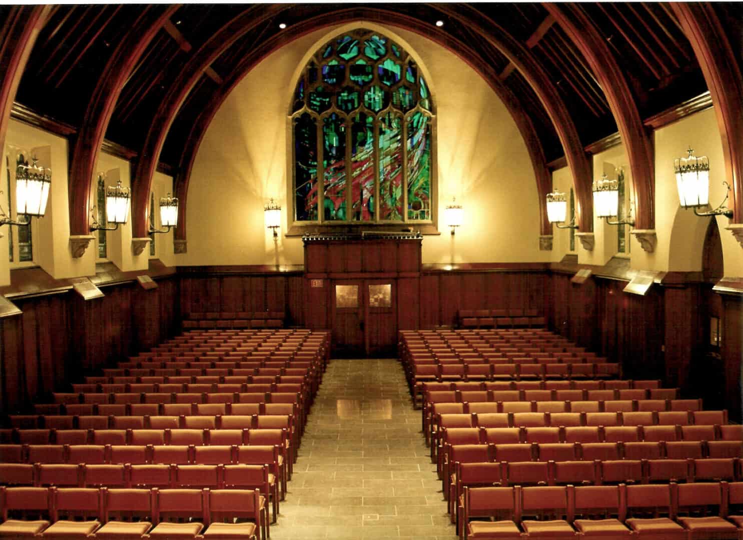 Eustis Chair Stacking Custom Hardwood Chairs