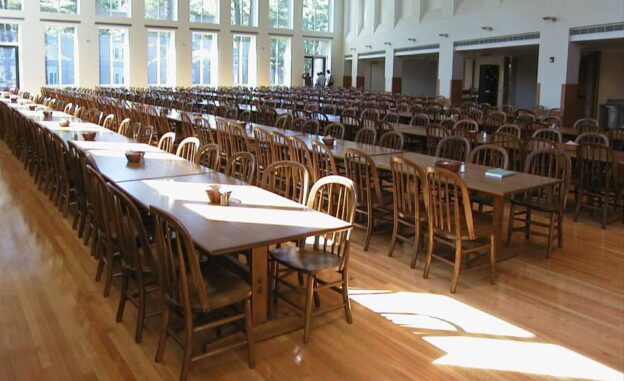 university wood chairs