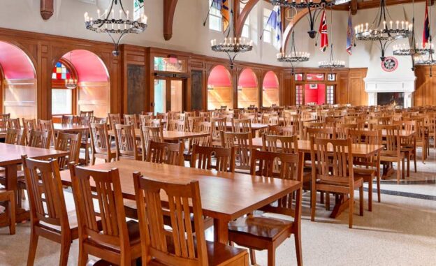 college prep dining hall chairs