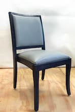 stacking hardwood chairs