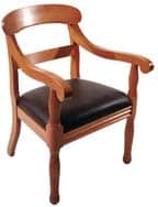 Antique Wood Reproduction Chair