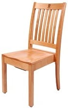 hardwood boarding school chair