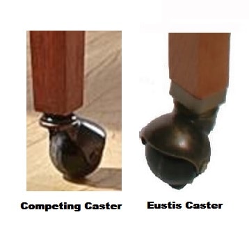 wood caster chairs