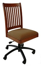 hardwood task chair