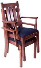 canada hardwood stacking chairs