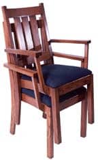 canada hardwood stacking chairs