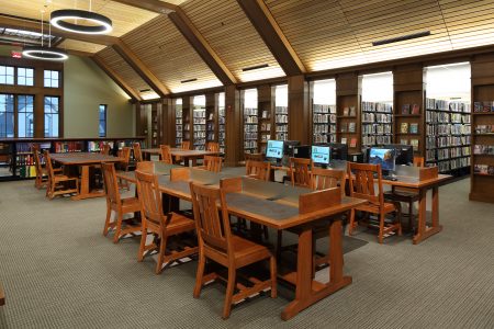 How to select library furniture