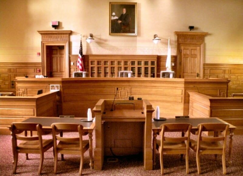 courthouse hardwood chairs