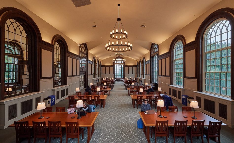 wood library chairs