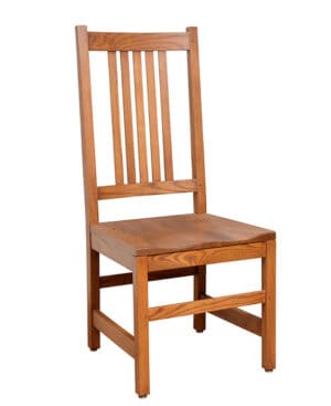Arts and Crafts Wood Chair Revit File