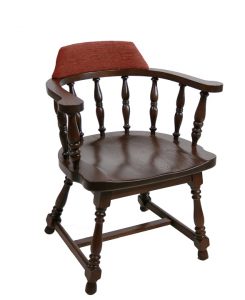 wood captain chair