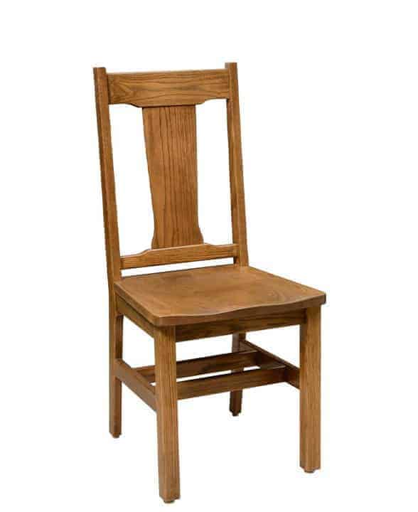 wood school chair