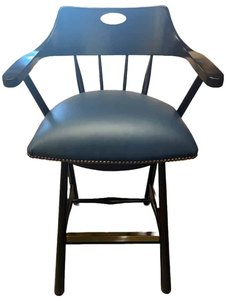 Contemporary Captain Barstool - Eustis Chair | Wooden Barstools
