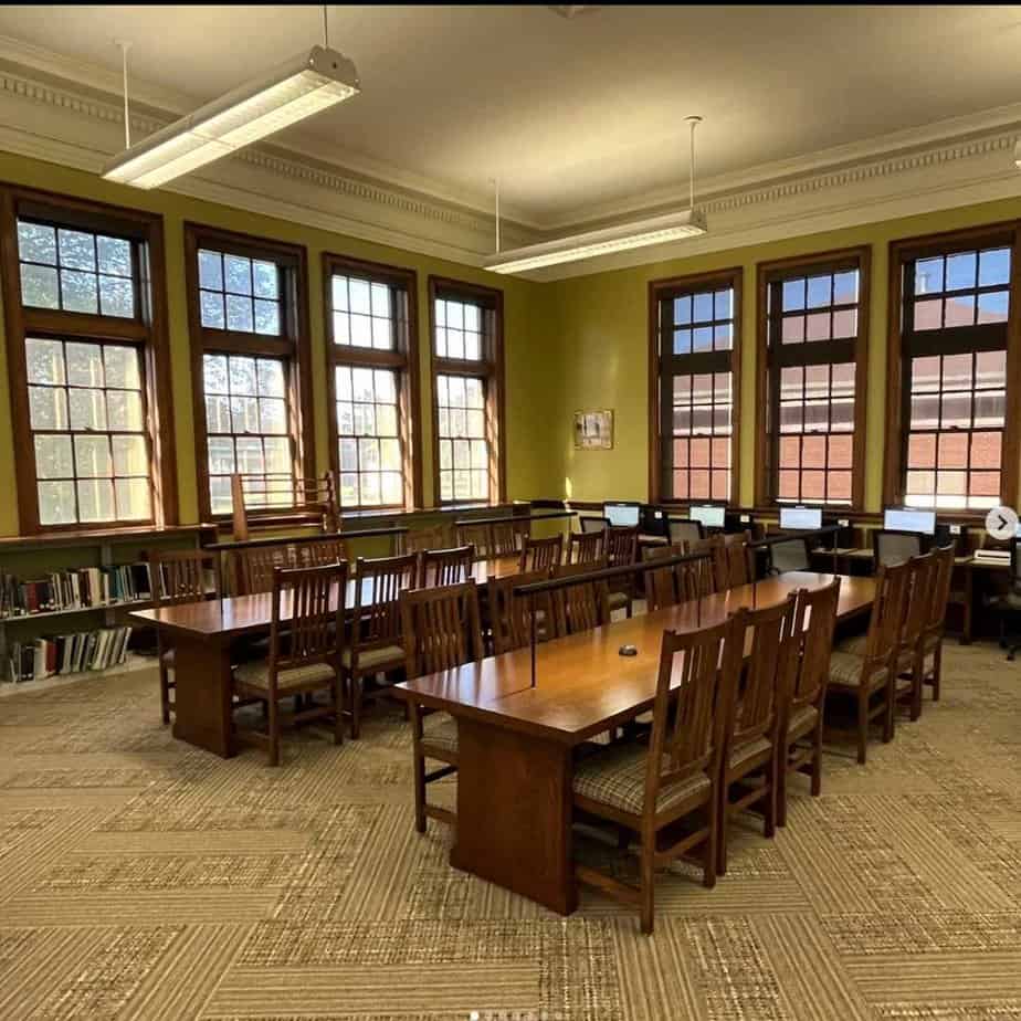 wood library chairs arts and crafts style