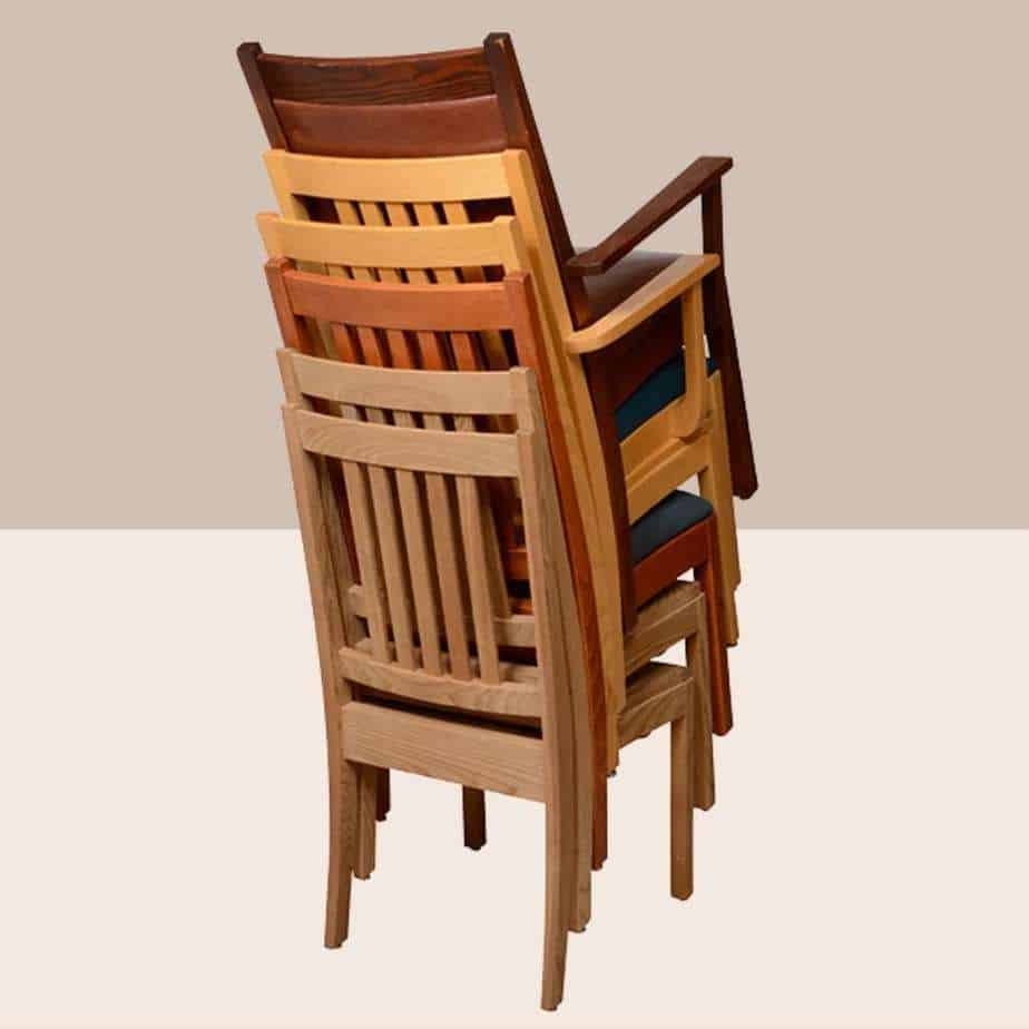 stacking chairs