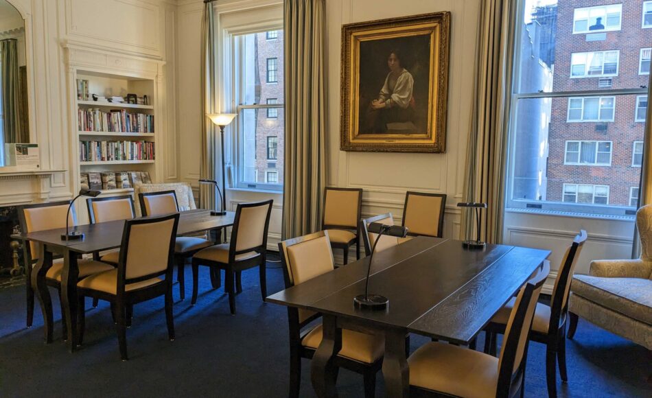 wooden library chairs