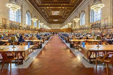 New York Public Library chairs