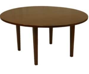 Round Hardwood Table by Eustis Chair