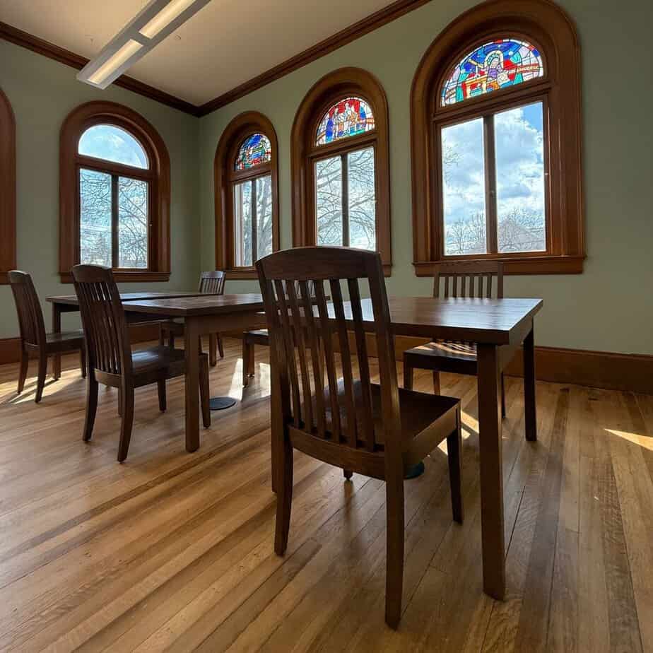 Melrose library chairs
