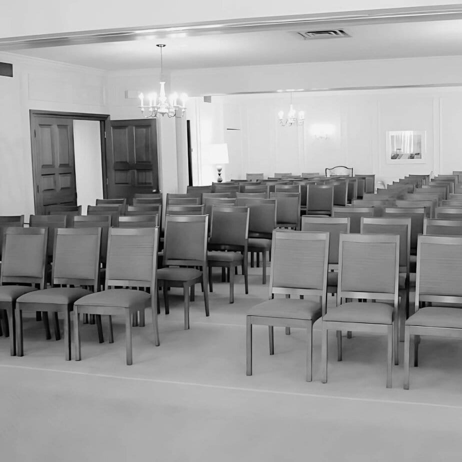 funeral home chairs by Eustis Chair