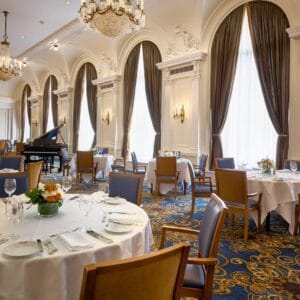 dining room arm chairs by Eustis Chair