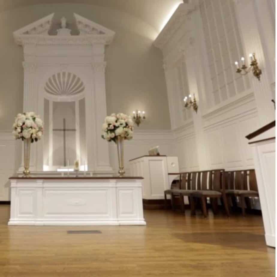 church chairs